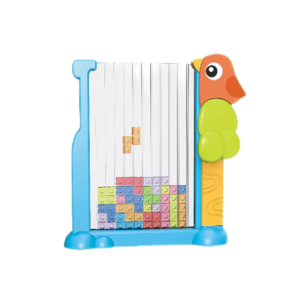 WOOPIE Gra Edukacyjna Tetris Kolorowe Klocki