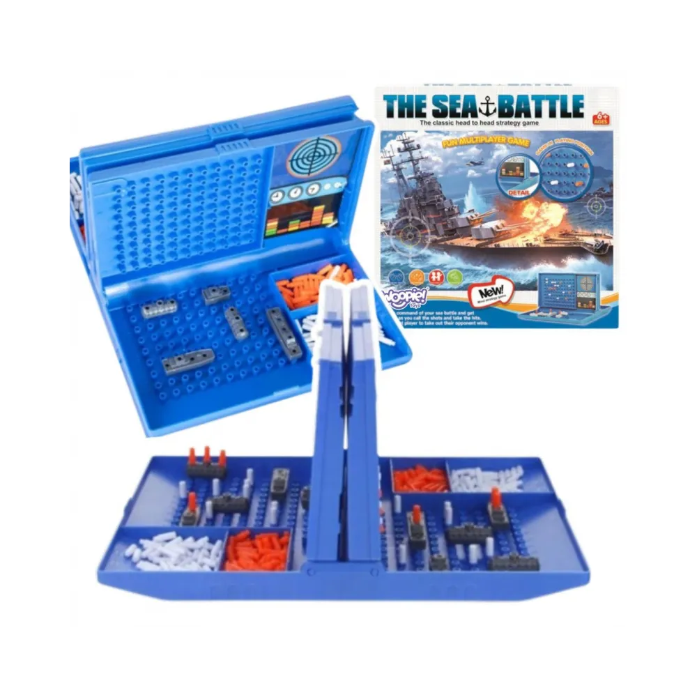 WOOPIE Gra Planszowa Statki Wielka Bitwa Morska 6+