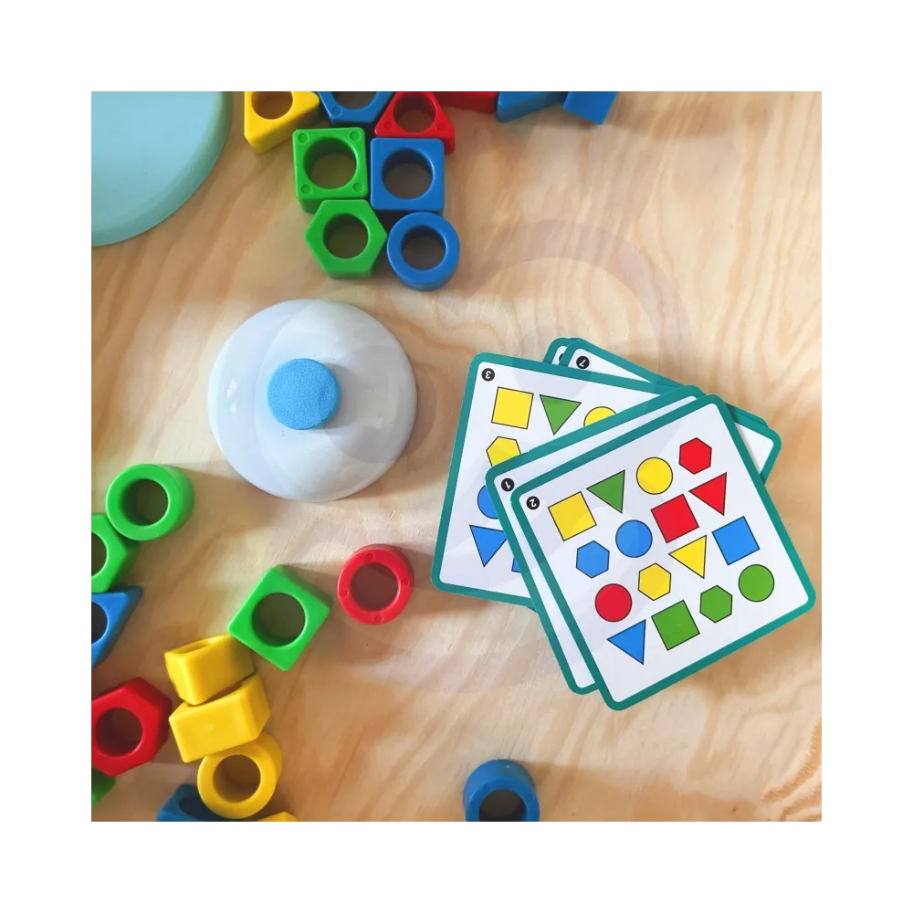 WOOPIE Układanka Montessori Dinozaur Gra Zręcznościowa Dopasuj Kształty