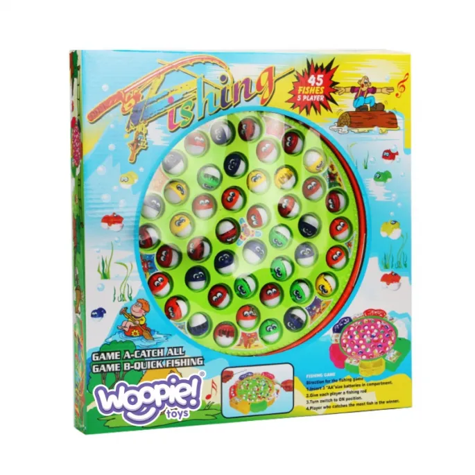 Zestaw WOOPIE z wędkami i rybkami dla dzieci
