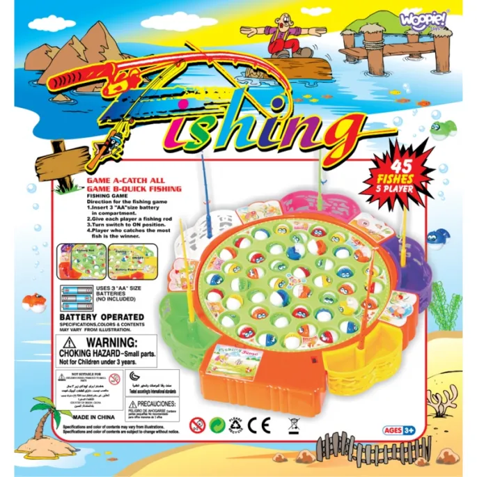 Gra wędkarska WOOPIE rozwijająca zręczność i koncentrację