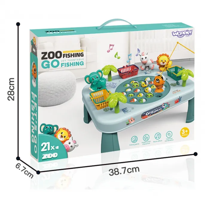 Kolorowy stołek do łowienia ryb