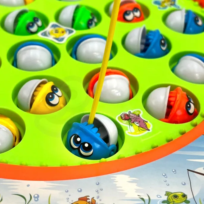 Rodzinne wędkarstwo w interaktywnej formie zabawy.