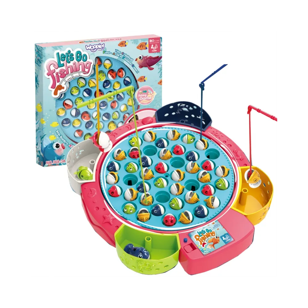 WOOPIE Łowienie Ryb Wędkowanie Gra Zręcznościowa 4 os.