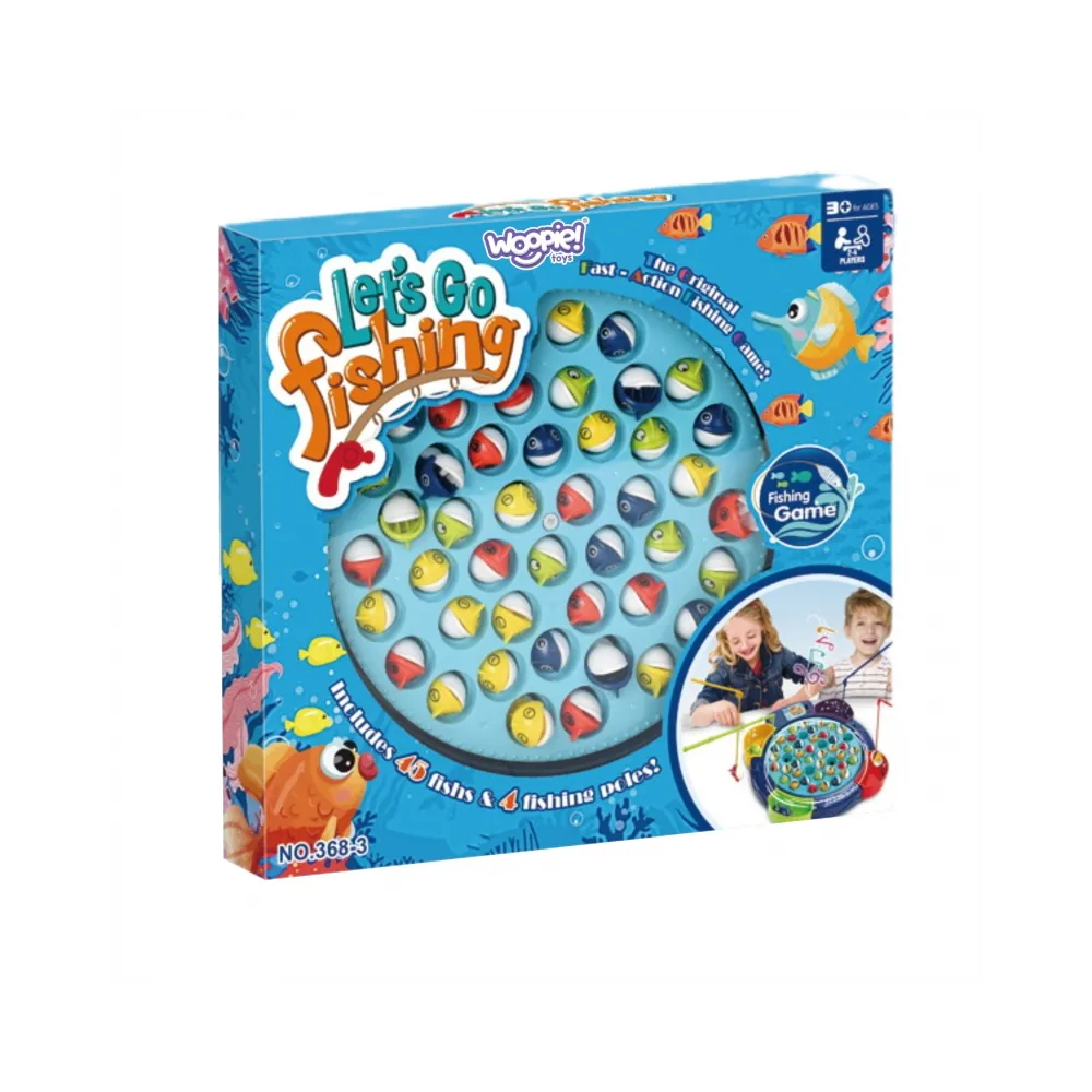 WOOPIE Łowienie Ryb Wędkowanie Gra Zręcznościowa 4 os.