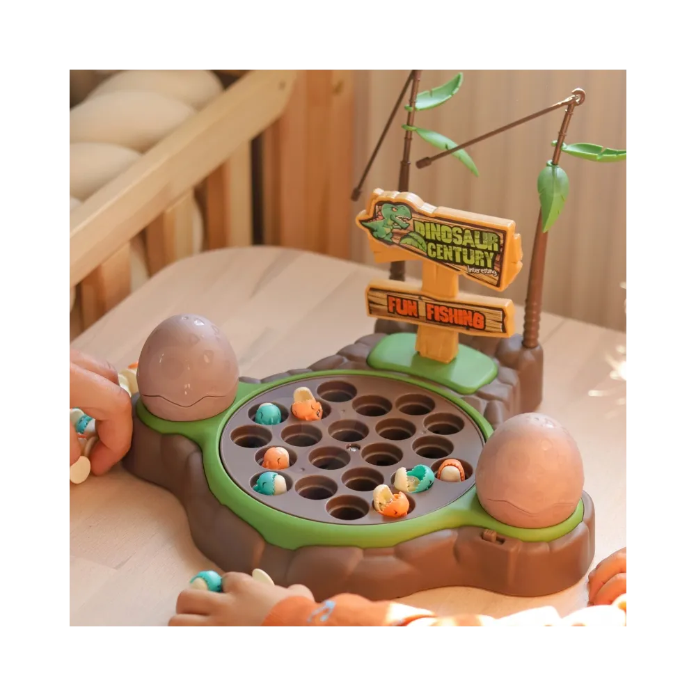 WOOPIE Gra Łowienie Dinozaurów Rybek 2 Wędki