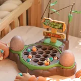 WOOPIE Gra Łowienie Dinozaurów Rybek 2 Wędki