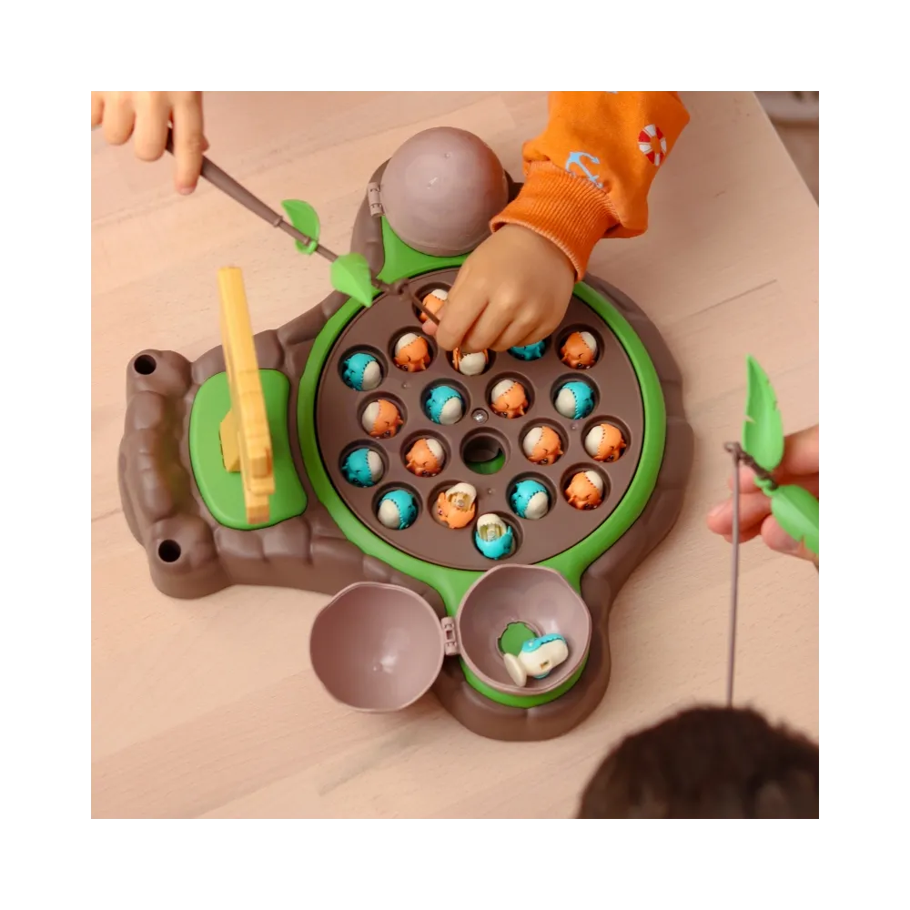 WOOPIE Gra Łowienie Dinozaurów Rybek 2 Wędki