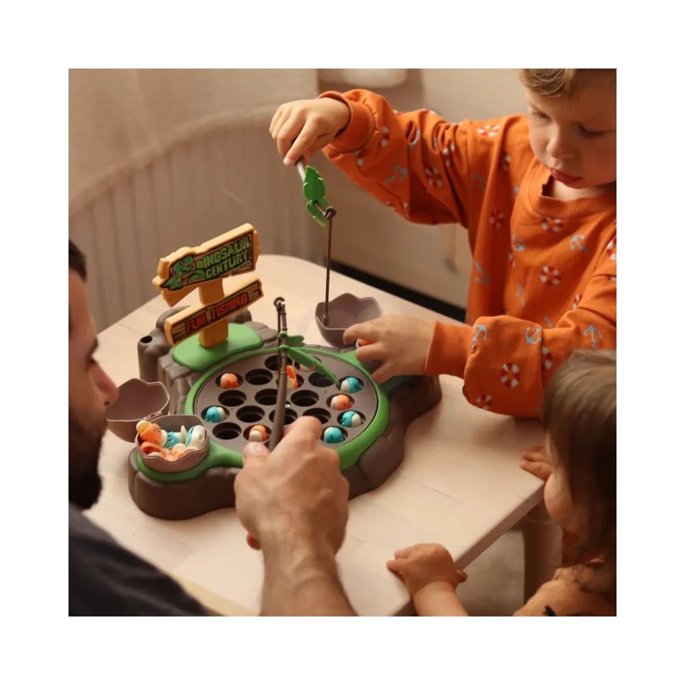 WOOPIE Gra Łowienie Dinozaurów Rybek 2 Wędki