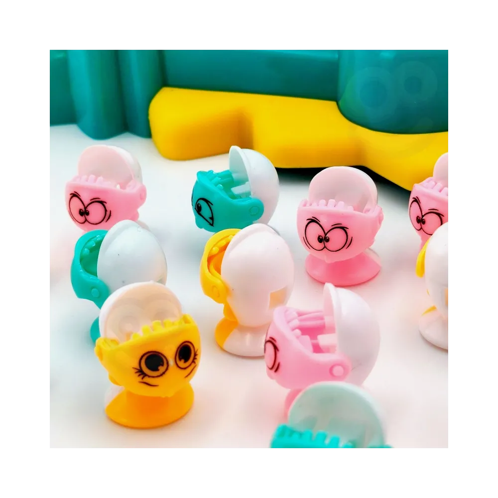 WOOPIE Zestaw Łowienie Rybek Gra Zręcznościowa Zielony Dinozaur