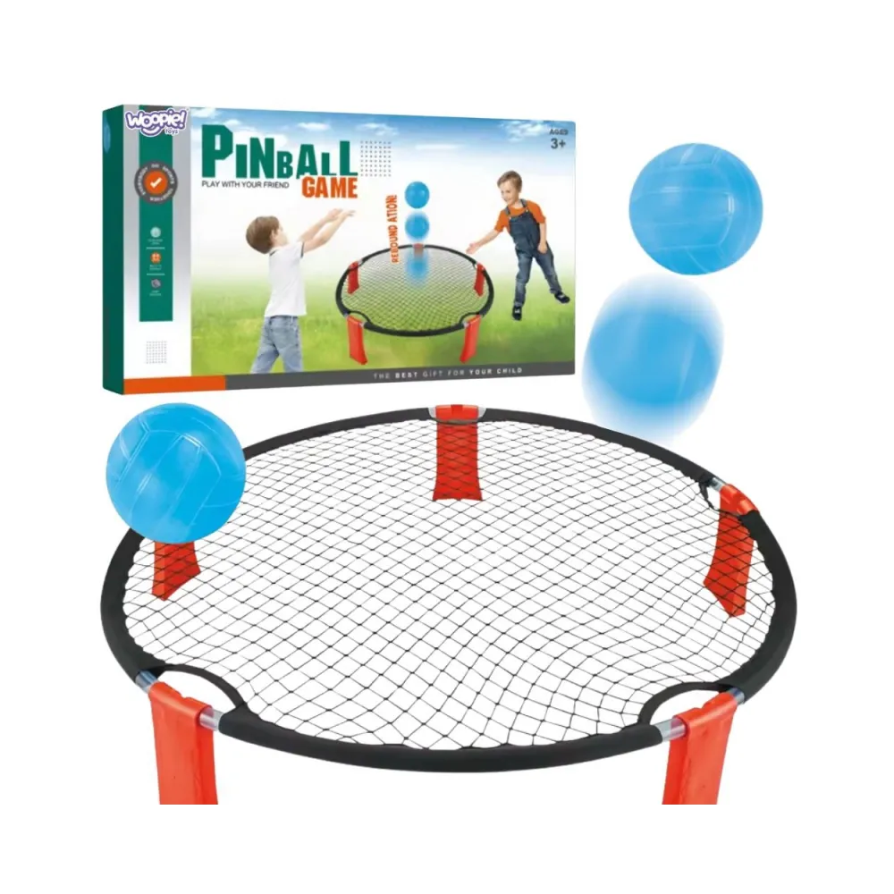 WOOPIE Smash Ball Gra Zręcznościowa Trampolina 2 Piłki Pompka