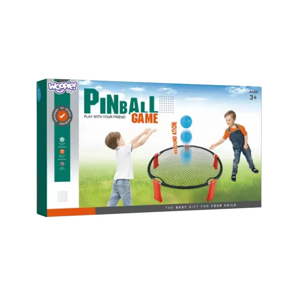 WOOPIE Smash Ball Gra Zręcznościowa Trampolina 2 Piłki Pompka