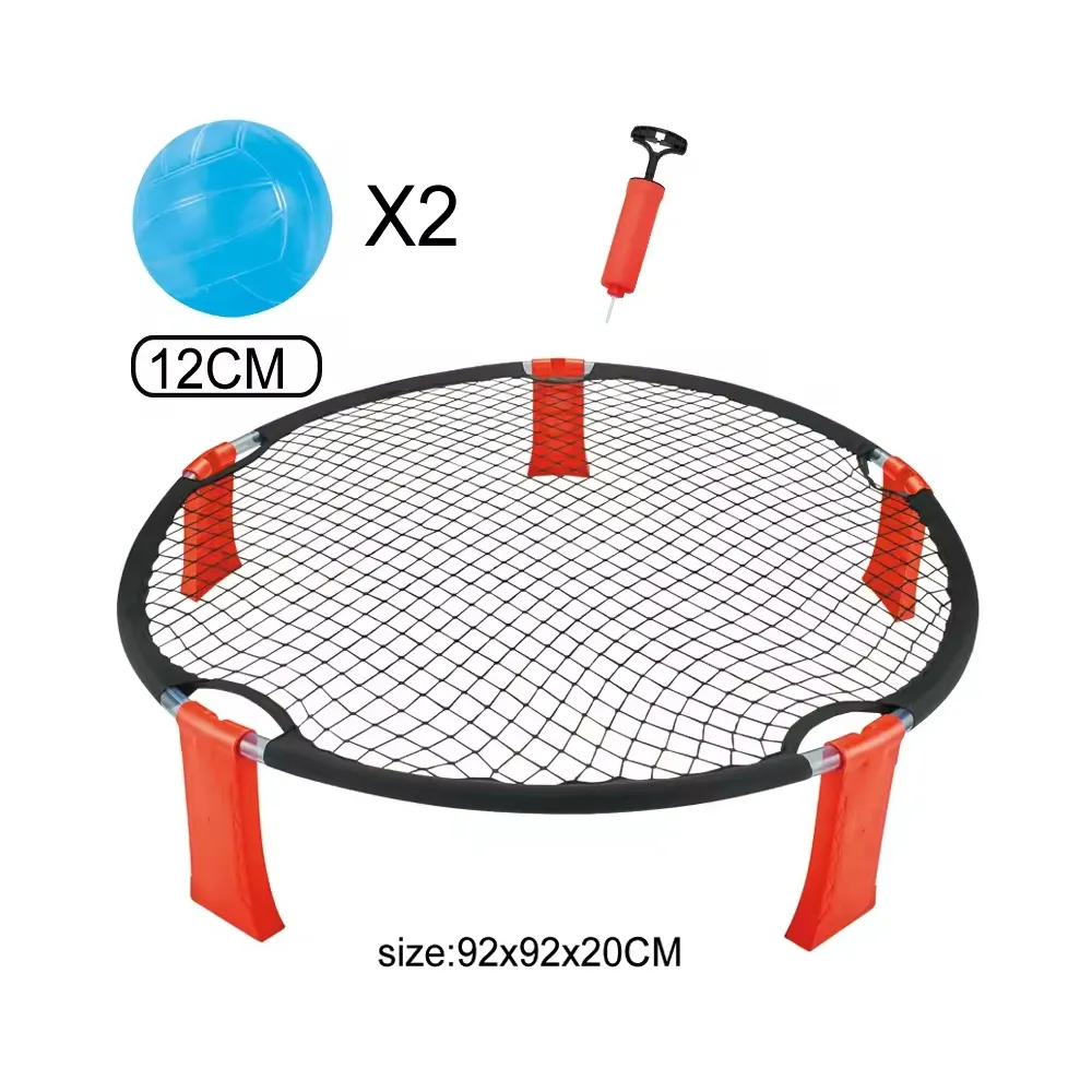 WOOPIE Smash Ball Gra Zręcznościowa Trampolina 2 Piłki Pompka