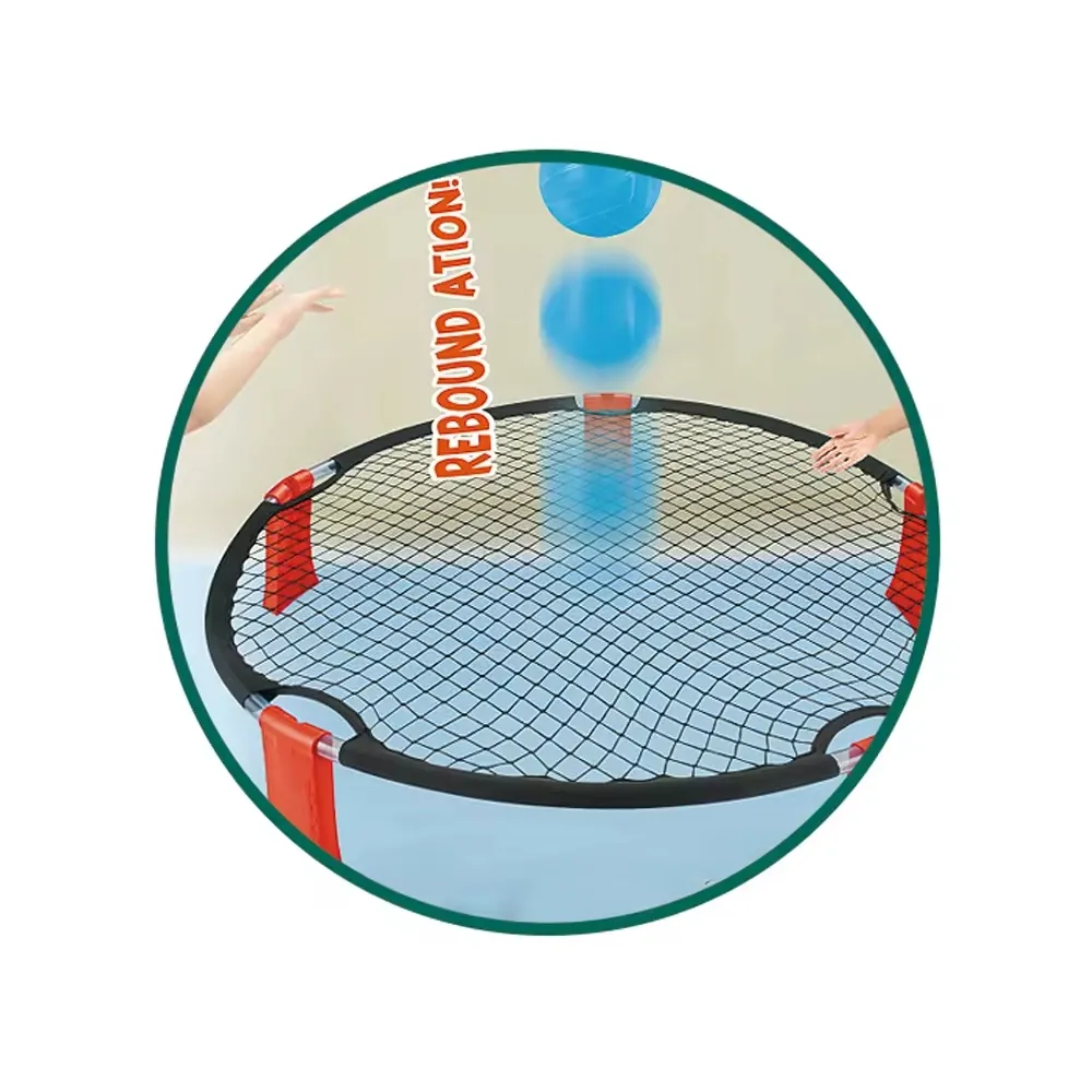 WOOPIE Smash Ball Gra Zręcznościowa Trampolina 2 Piłki Pompka