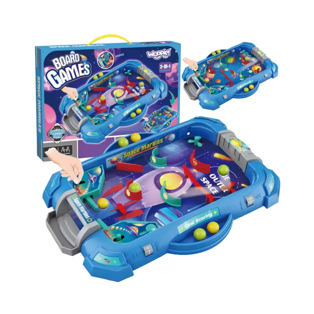 WOOPIE Gra Zręcznościowa Flipper " Kosmiczna Rozgrywka" 2w1