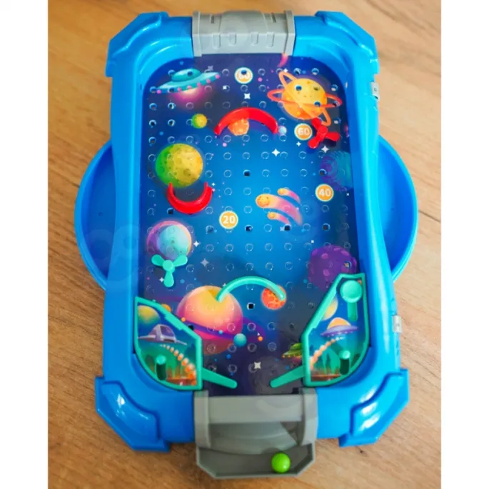 Kosmiczny flipper do gry w grupie lub solo.