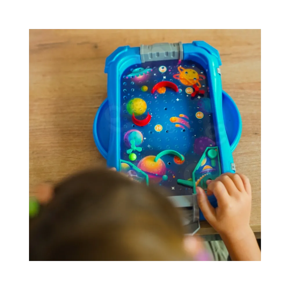 WOOPIE Gra Zręcznościowa Flipper " Kosmiczna Rozgrywka" 2w1