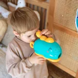 WOOPIE Gra w Rzutki Dart Pistolet Dinozaur na Kulki Rzepy Tarcza Punkty Strzelanie