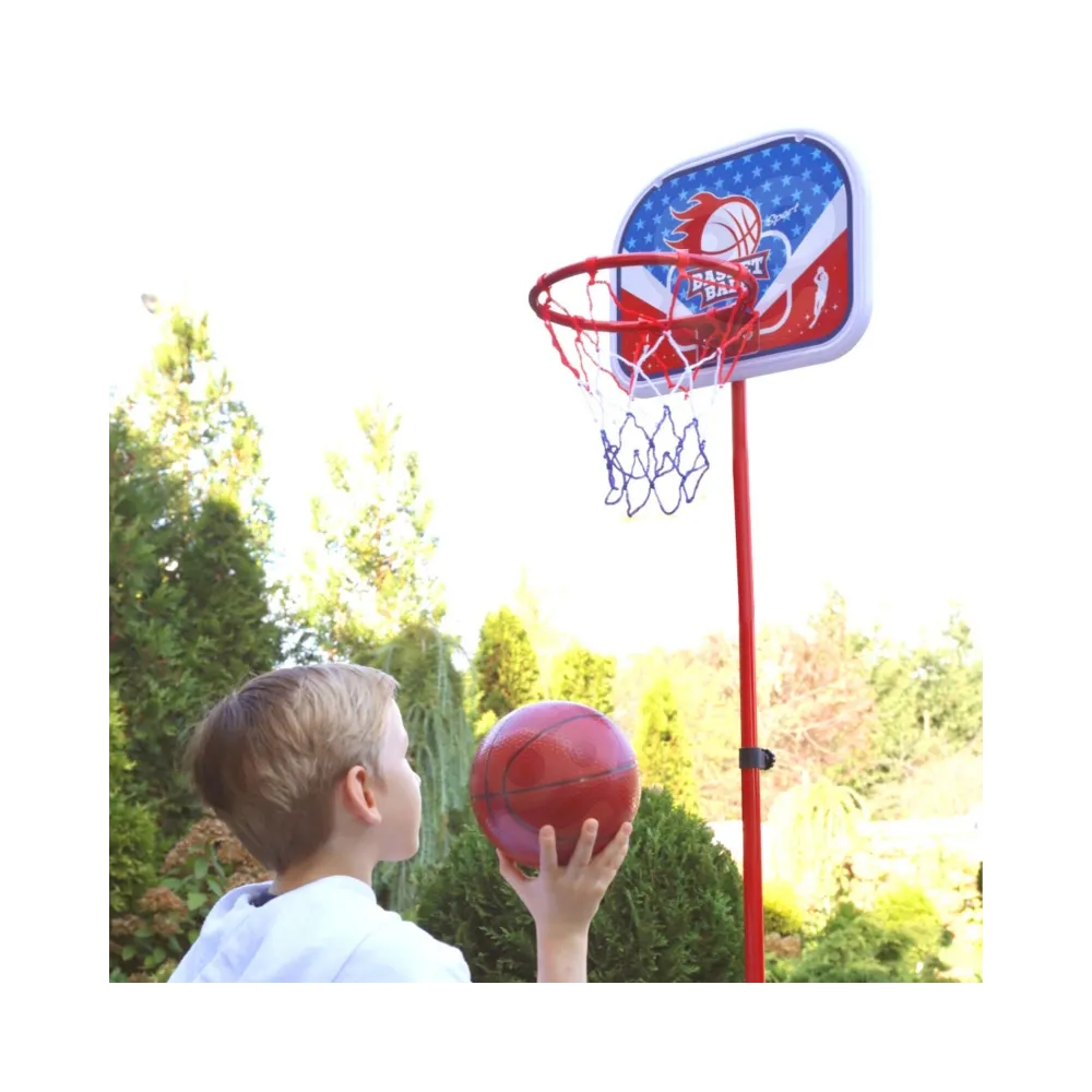 Zestaw do gry w koszykówkę z piłką i pompką
