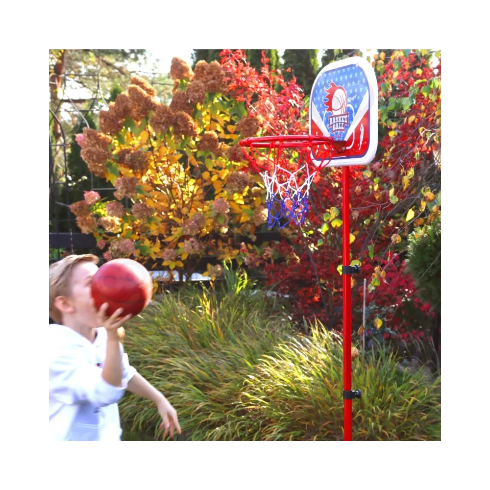 Rekreacyjny kosz do koszykówki z regulacją wysokości