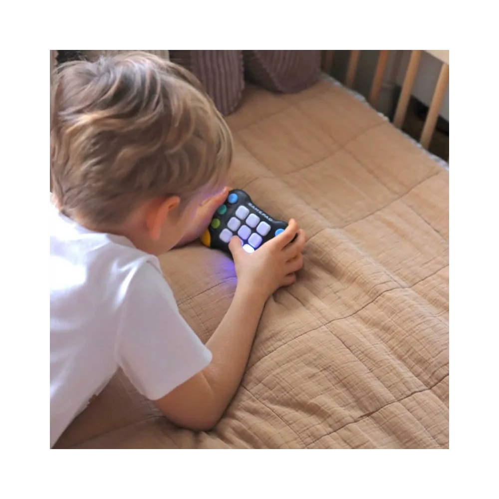 WOOPIE Elektroniczna Gra Zręcznościowa Pop-It Fidget Toy Gamepad Niebieski