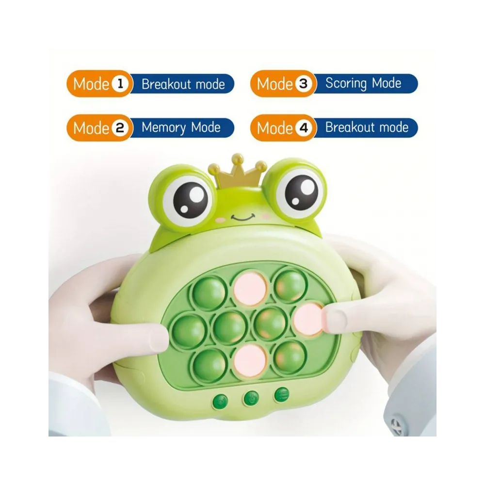 WOOPIE Gra POP IT Elektryczna Antystresowa Zręcznościowa Żabka