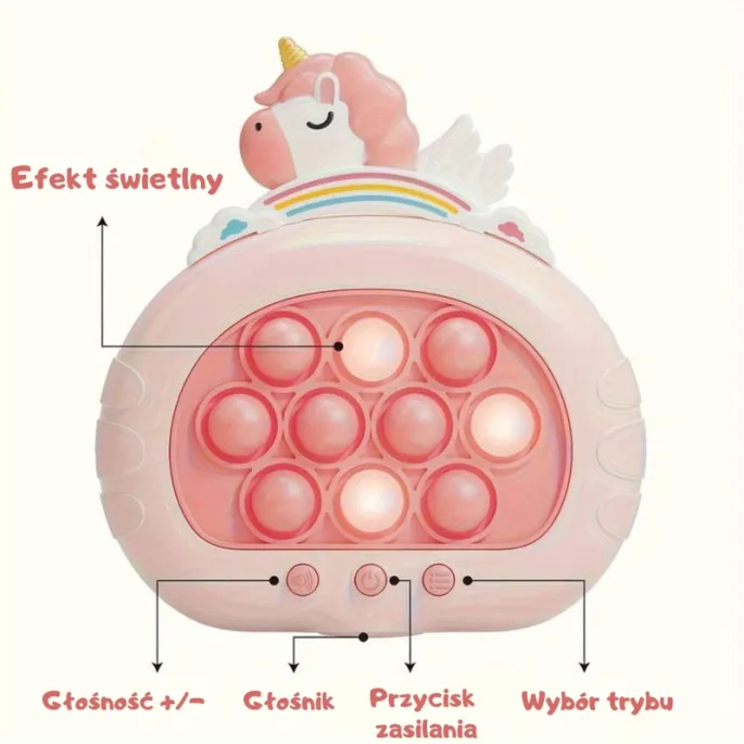 Gra zręcznościowa z dźwiękami i światłami