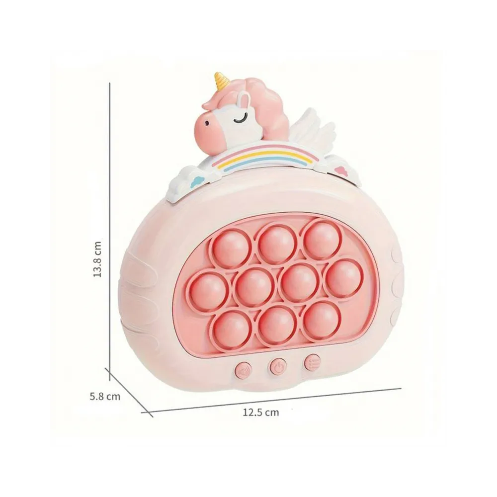 WOOPIE Gra POP IT Elektryczna Antystresowa Zręcznościowa Jednorożec