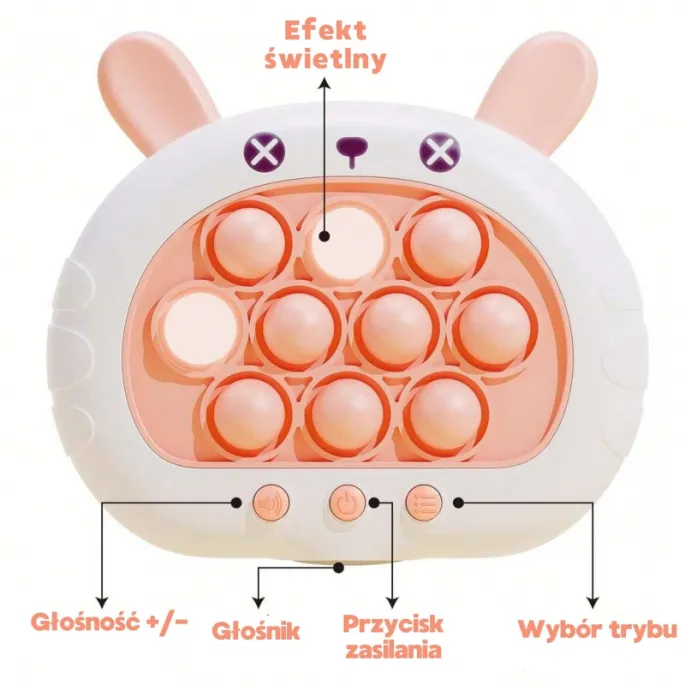 Interaktywna zabawa z efektami świetlnymi