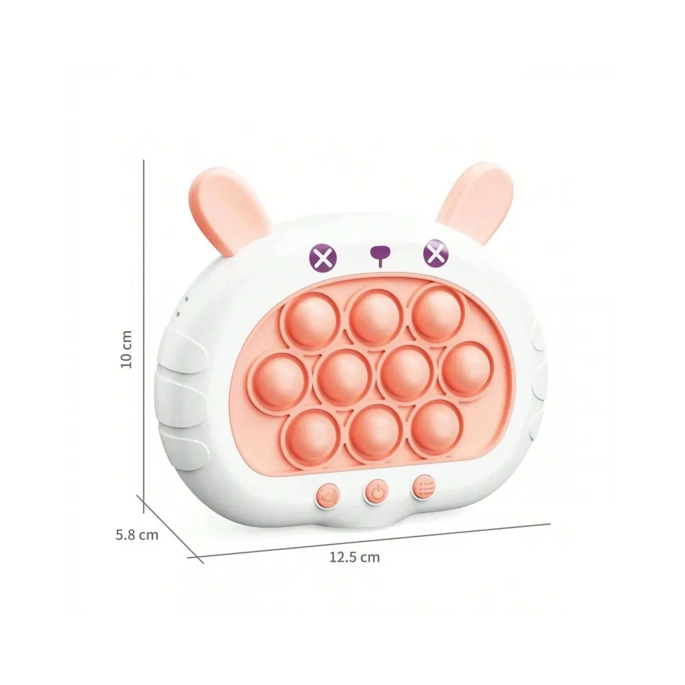 WOOPIE Gra POP IT Elektryczna Antystresowa Zręcznościowa Króliczek