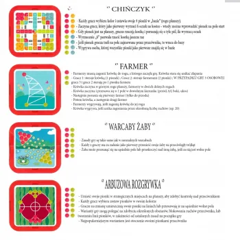 WOOPIE Zestaw Gier Planszowych Logicznych 10w1