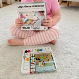 WOOPIE Zestaw 60 Gier Logicznych 3+