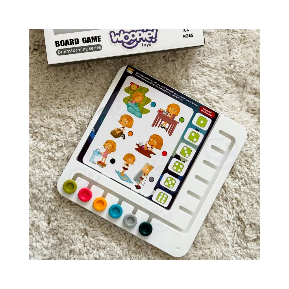WOOPIE Zestaw 60 Gier Logicznych 3+