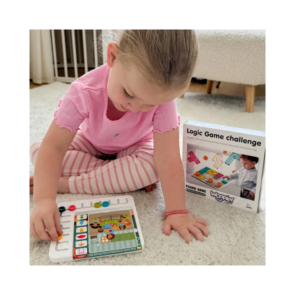 WOOPIE Zestaw 60 Gier Logicznych 3+