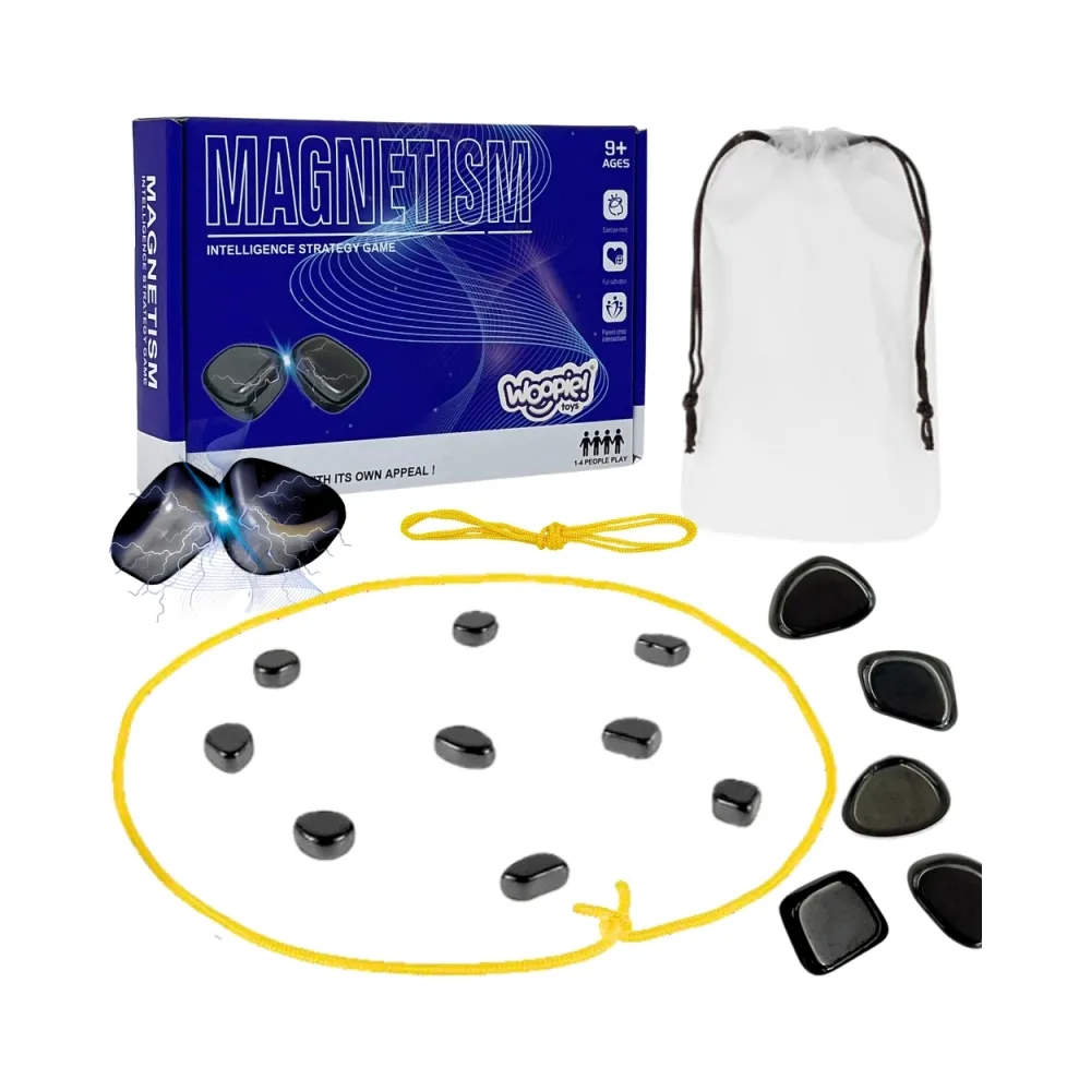 WOOPIE Gra Kamienie Magnetyczne w Sznurku 20 el.