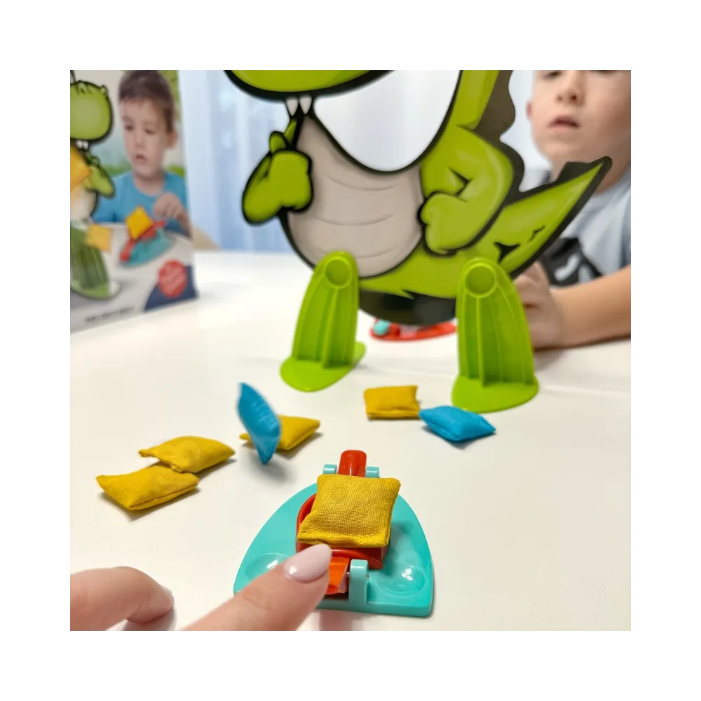 WOOPIE Gra Zręcznościowa "Głodny Dinozaur"