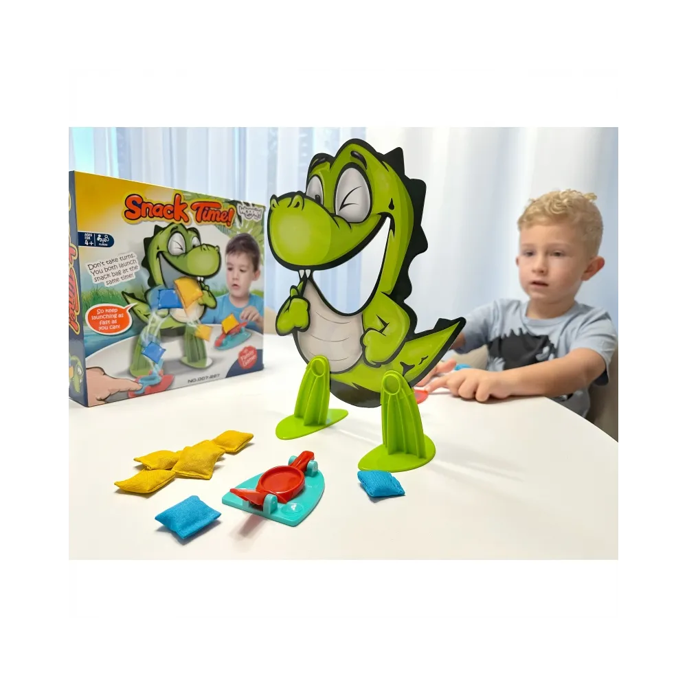 WOOPIE Gra Zręcznościowa "Głodny Dinozaur"