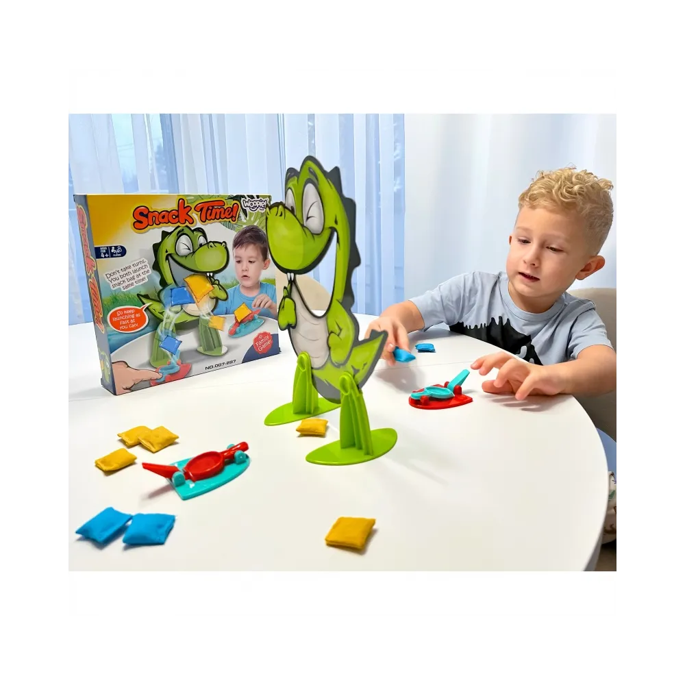 WOOPIE Gra Zręcznościowa "Głodny Dinozaur"