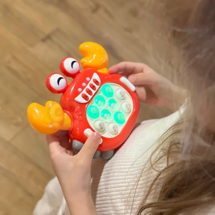 Interaktywna zabawka antystresowa z efektami świetlnymi