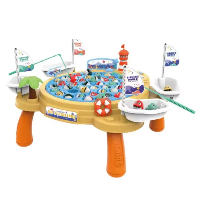 Gra łowienia rybek na magnes z muzyką