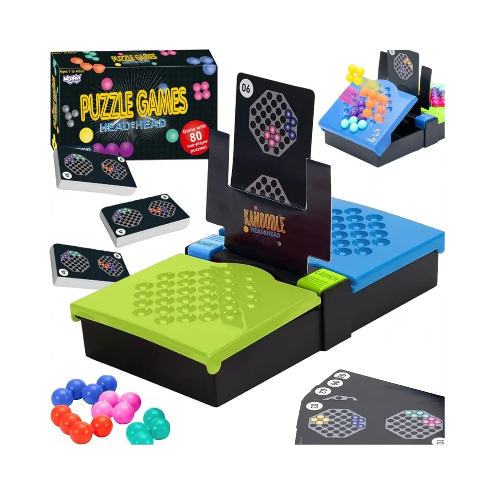 WOOPIE IQ Gra Logiczna Strategiczna Trening Mózgu "Head to Head" Układanie Wzoru na Czas