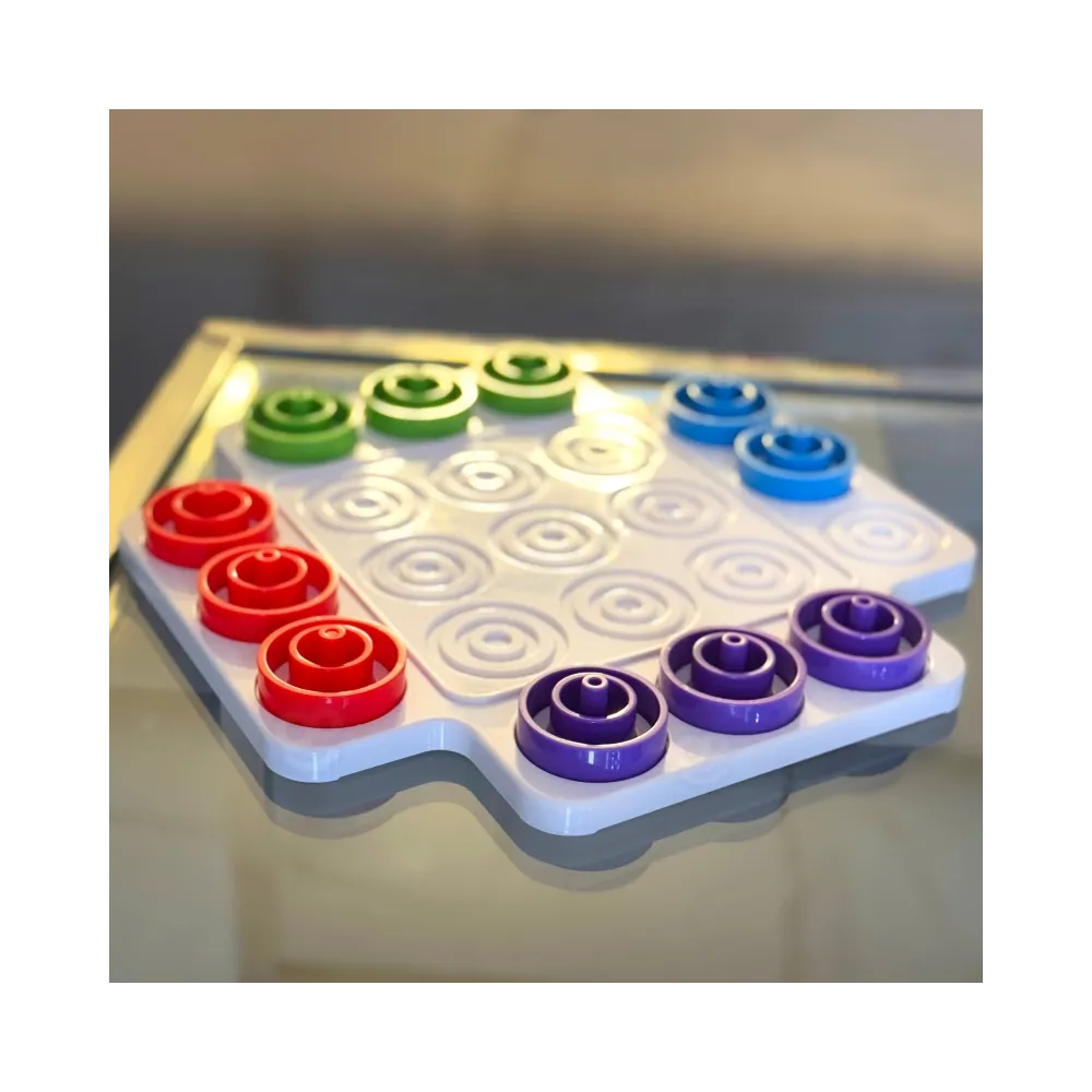 WOOPIE IQ Gra Logiczna Strategiczna Trening Mózgu Kółko i Krzyżyk 36 el.