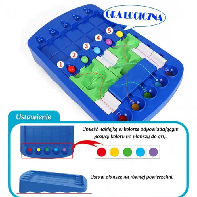Strategiczna gra treningowa dla najmłodszych.