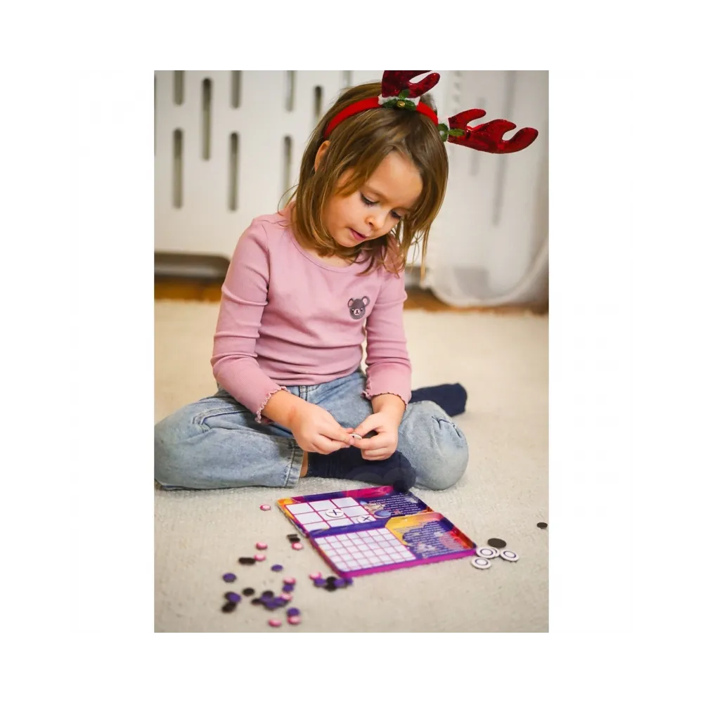 WOOPIE IQ Gra Strategiczna Magnetyczna 2w1 Kółko I Krzyżyk + Gra 4 w Lini MINI