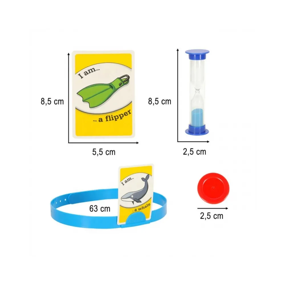 WOOPIE Gra Słowna Zgadnij Kim Jestem? Dla 2 Graczy