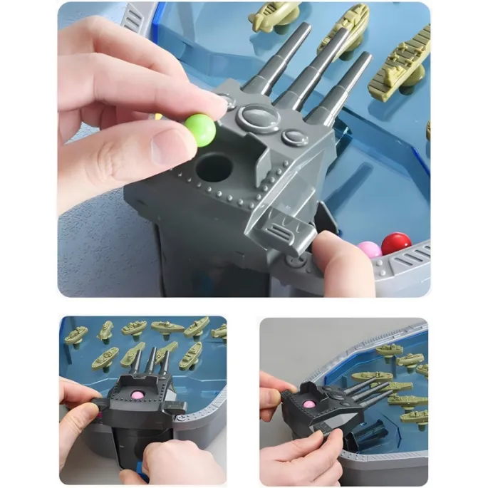 Kolorowe statki w grze Bitwa Morska