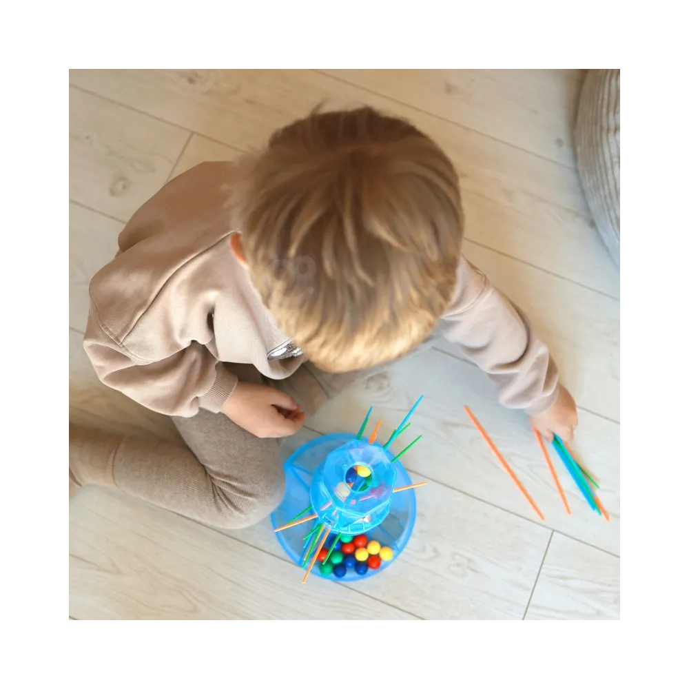 WOOPIE Gra Zręcznościowa Spadające Kulki Bierki Wyjmij Patyczki