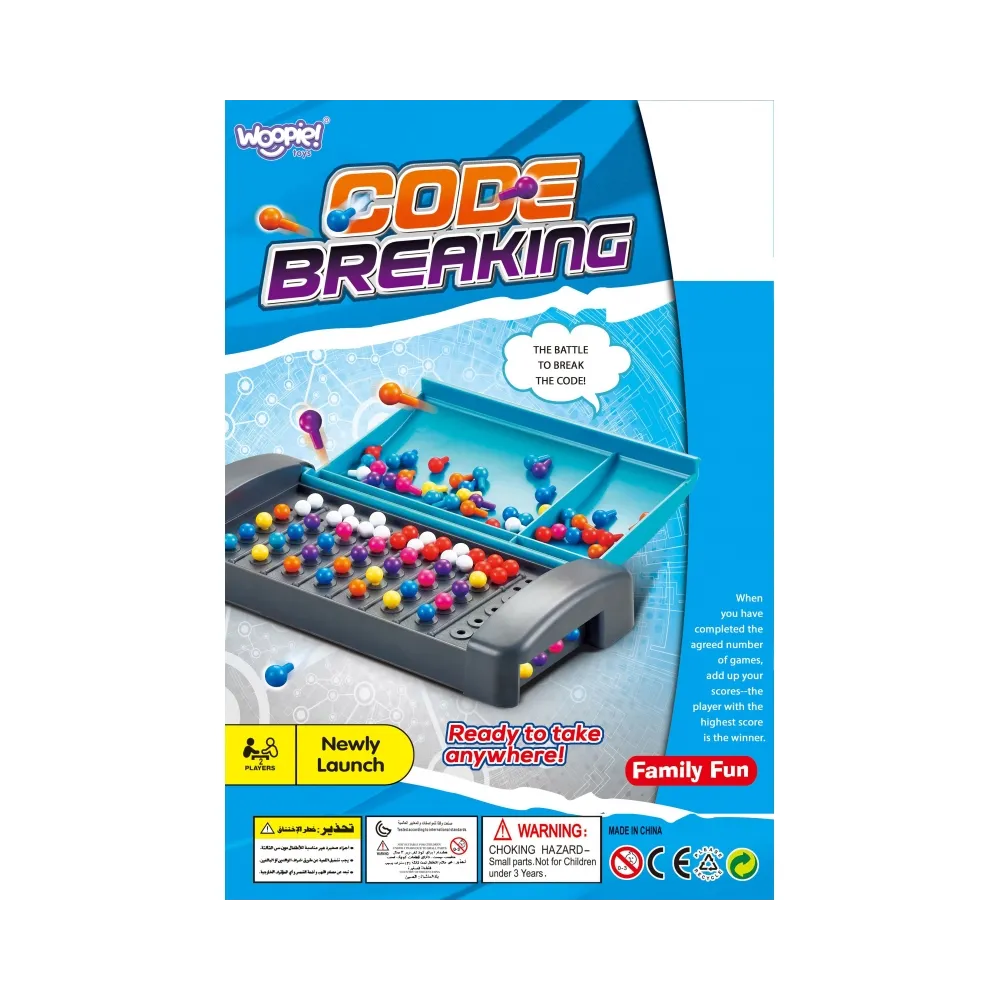 WOOPIE Gra Logiczna Łamacz Kodów Wersja Poręczna