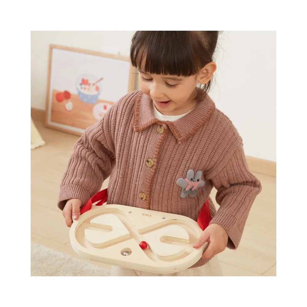 VIGA Zestaw Labiryntów Do Balansowania Ciałem