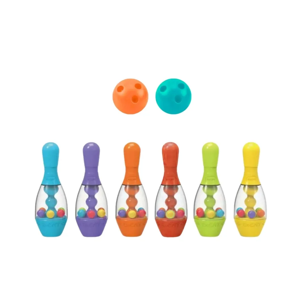 WOOPIE Kolorowe Kręgle Dla Dzieci 8 el.